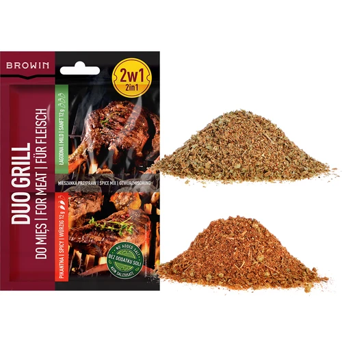 Duo Grill lihale, 2-ühes maitseainesegu, 2 x 12 g - 3