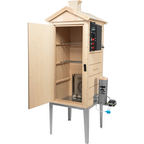 Elektriline suitsuahi dragON PLYWOOD NATURE 100E kütmismooduli ja kontrolleriga - 3