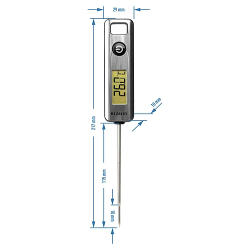 Elektrooniline köögitermomeeter, LCD (-50 °C kuni +200 °C) - 4