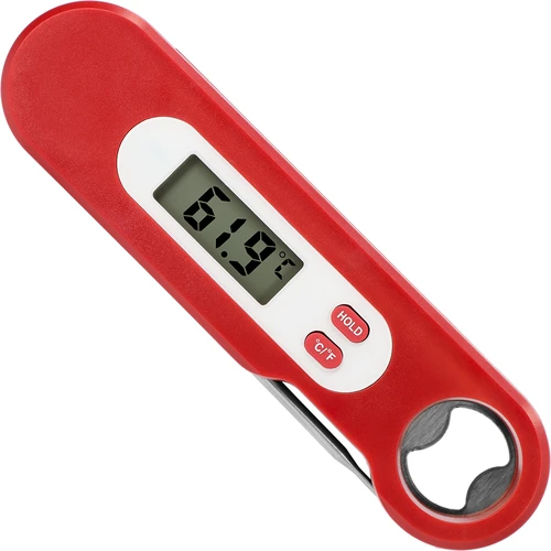 Elektrooniline kulinaartermomeeter kokkupandava sondiga (-50/+300℃), punane - 2