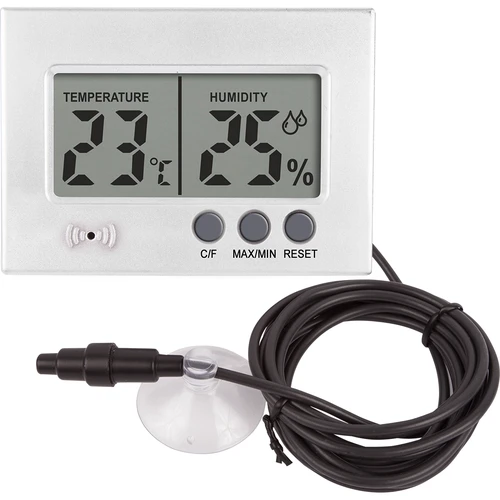 Elektrooniline termomeeter ja hügromeeter terraariumile (0 °C kuni +50 °C) 5 cm