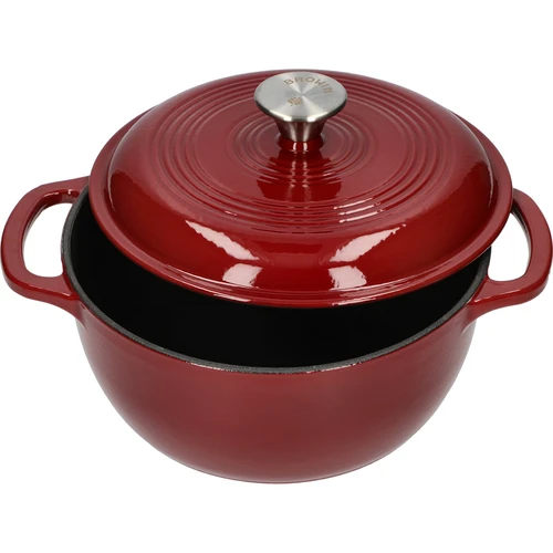 Emailitud malmpott - bordoovärvi, 4 L - 2