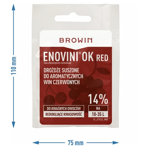 Enovini® OK RED - happesust alandav veinipärm 7 g - 4