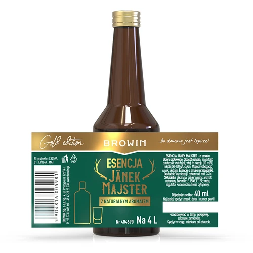 Essentsikomplekt Jänek Majster 40 ml + Przepalanka 40 ml - 6