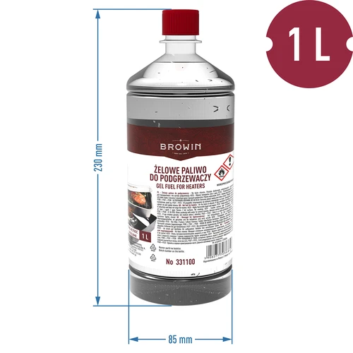 Geelkütus suitsuahju soojenditele 1 L - 2