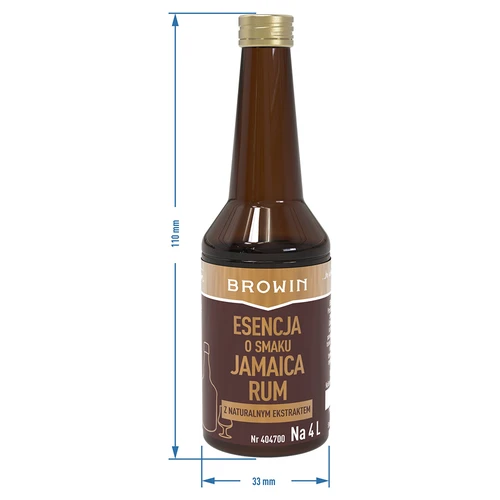 Gold essents Jamaika rummi maitsega 4 L jaoks, 40 ml - 7