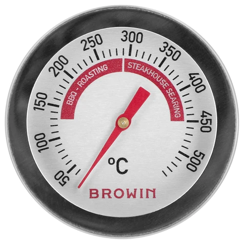 Grilli ja BBQ termomeeter, 50 kuni +500 °C, bimetalliline, 5,3 cm - 2