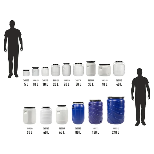 Hapendustünn 60 L – valge, sangadega - 11