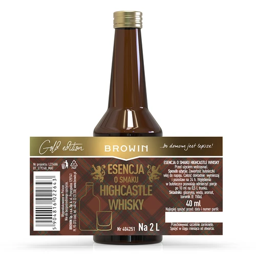 Highcastle Whisky maitseessents 2 L jaoks - 40ml - 4