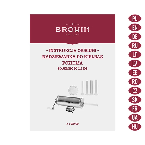 Horisontaalne vorstitoppija 2,5 kg silikoonkolviga - 9