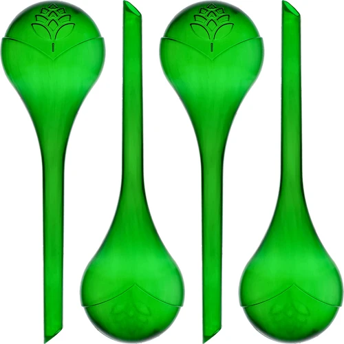 Kastmispallid taimedele, läbipaistvalt rohelised, 400 ml, 4 tk
