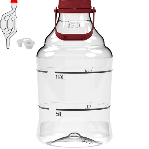 Kerge, purunemiskindel veiniballoon, käepidemega, 15 L - 2