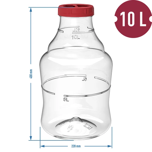 Kerge purunemiskindel veinidamidžaan kanderihmadega, 10 l - 6