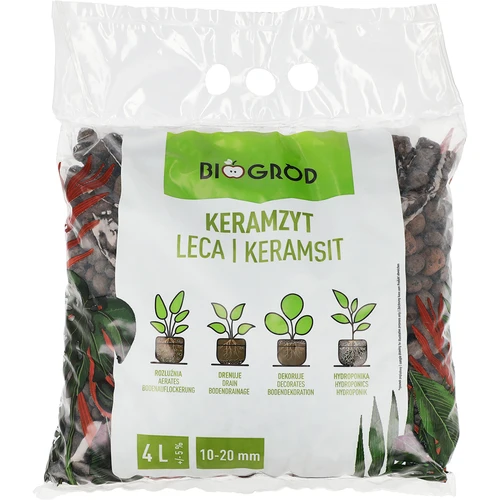 Kergkruus potitaimedele, aianduseks ja klaasmetsadele, 10–20 mm, 4L