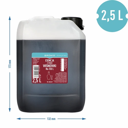 Kirsimaitseline essents, 2,5 L 250 L valmistrunki jaoks - 3