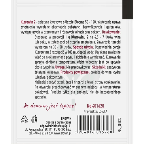 Klarowin 2 - selitusaine - 2