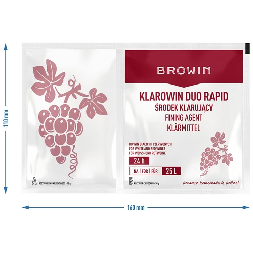 Klarowin Duo Rapid - kitosaan + kieselsol, 65 g - 6