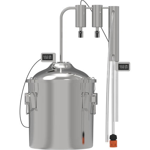 Klassikaline Convex destillaator 18 L - 2 eralduskambriga