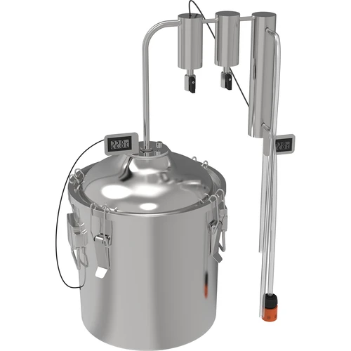 Klassikaline Convex destillaator 18 L - 2 eralduskambriga - 2