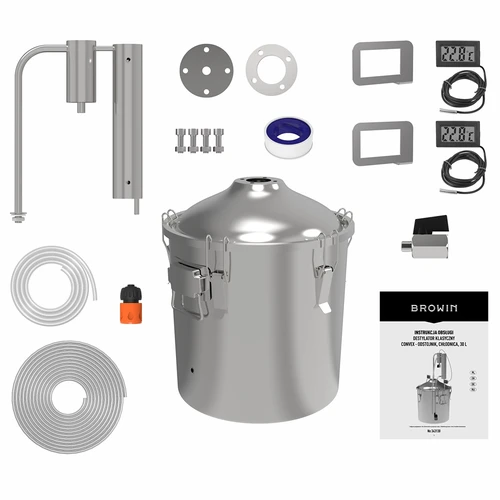 Klassikaline Convex destillaator 30 L - 1 settemahuti - 3