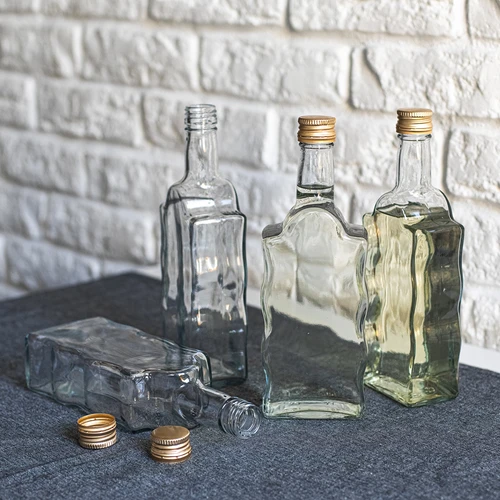 Klasztorna pudel 500 ml, keeratava korgiga, valge - 6 tk - 5