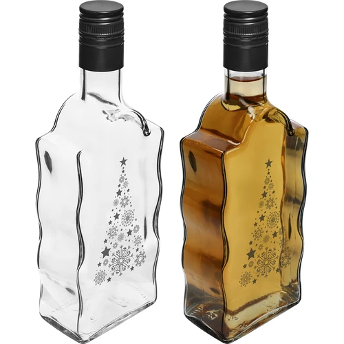 Klasztorna pudel 500 ml keeratava korgiga, trükiga „Jõulukuusk", 1 tk. - 3
