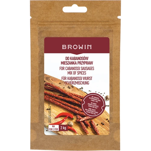 Kodune kabanossidele - ürdi- ja maitseainesegu, 30 g