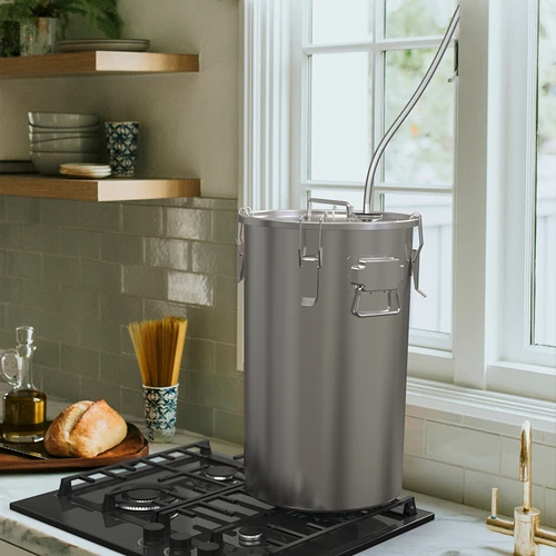 Kodune suitsutuspott, 35 L, gaasipliidile - 9