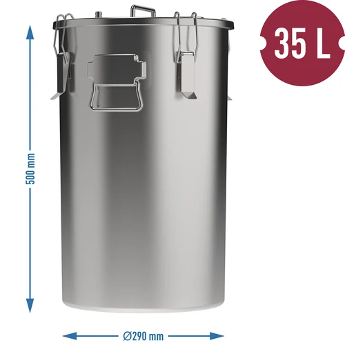 Kodune suitsutuspott, 35 L, gaasipliidile - 8