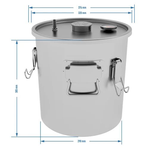 Kodune suitsutuspott 5 kg - 7