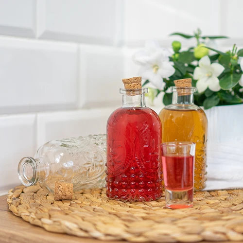 Komplekt pudelikesi korkidega, 240 ml – 4 tk. - 8