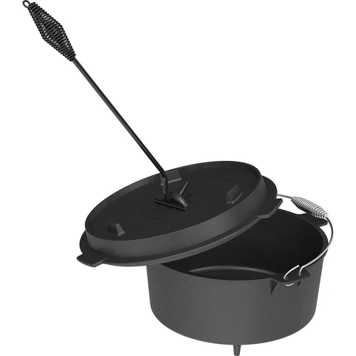 Komplekt: tulease fi 58 cm ja tulehark-kaanetõstja malmkatlale või malmpoti kaanele - 7