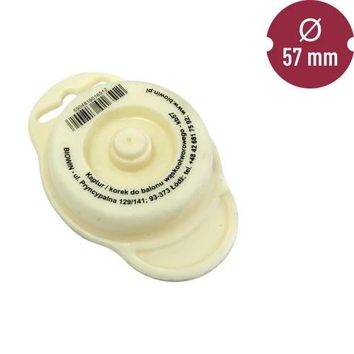 Kork / kummikate kitsakaelalistele baloonidele  fi57mm - 2
