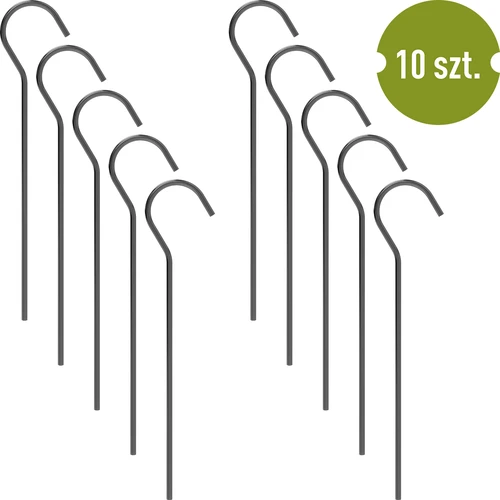 Kõverdatud telgivaiad - 10 tk - 2