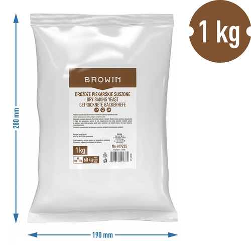 Kuivatatud pagaripärm, 1 kg - 4