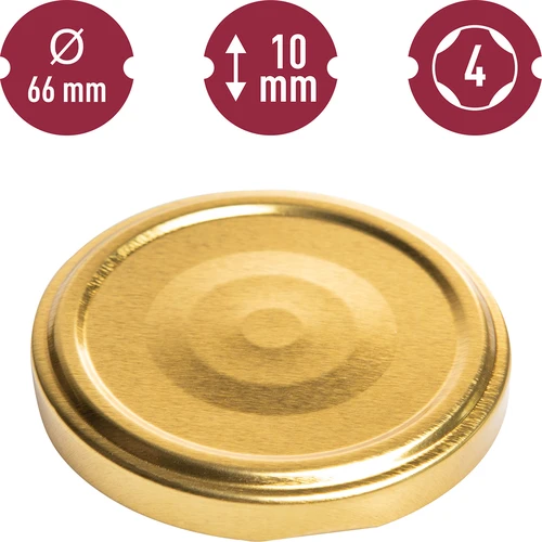 Kuldne purgikaas fi 66 - 10 tk - 3