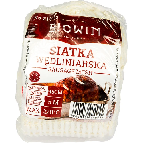 Lihavalmististe võrk mõõtmetega 15 cm x 5 m, termiline vastupidavus kuni 220 °C - 3