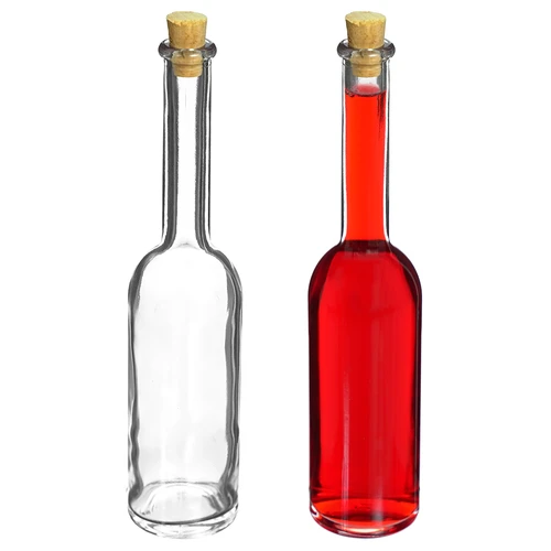 Likööripudel 100 ml, 6 tk + 6 korke - 6