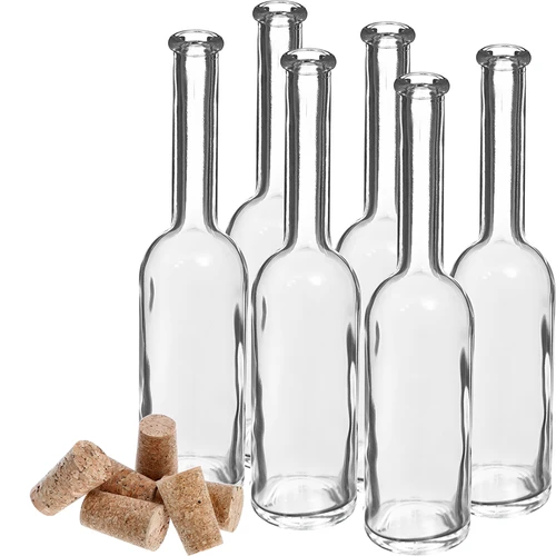 Likööripudel 100 ml, 6 tk + 6 korke - 3