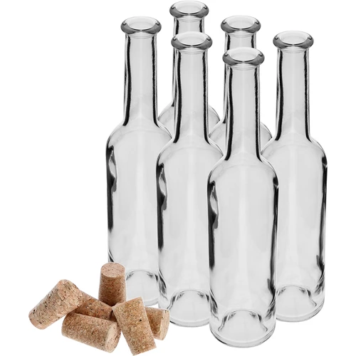 Likööripudel 350 ml, 6 pudelit + 6 korki - 3