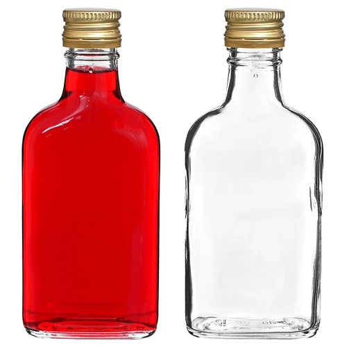 Likööripudel taskupudel, kruvikorgiga, 200 ml, 10 tk - 5