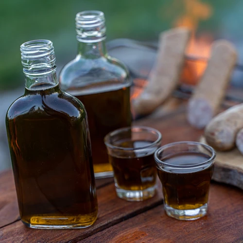 Likööripudel taskupudel, kruvikorgiga, 200 ml, 10 tk - 8