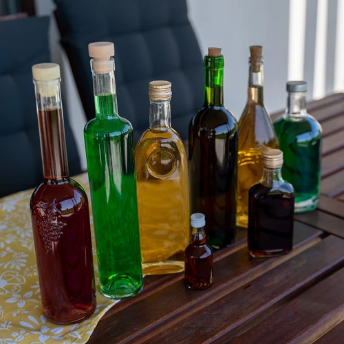 Likööripudel taskupudel, kruvikorgiga, 200 ml, 10 tk - 11
