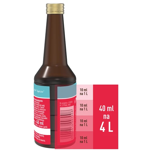 Loodusliku aroomiga vaarikamaitseline essents 4 L jaoks – 40 ml - 5