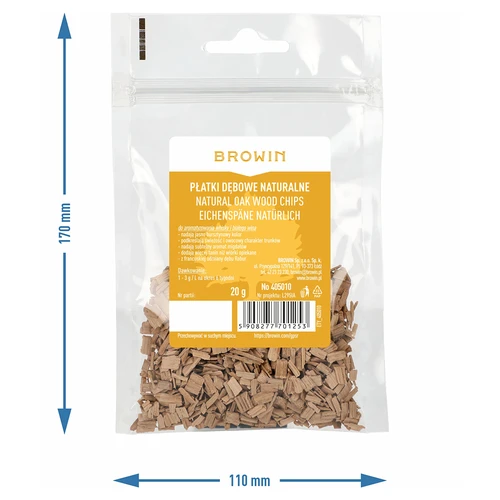 Looduslikud tammehelbed (röstimata), 20 g - 7