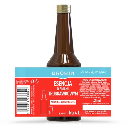 Maasikamaitseline essents, 40 ml - 4