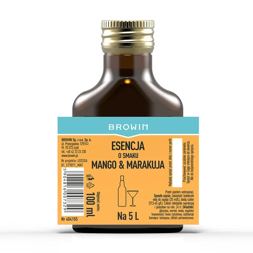 Mango & passionivilja maitseessents 5 L jaoks, 100 ml - 4