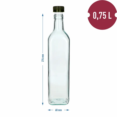 Marasca pudel 750 ml keerkorgiga, 1 tk - 4