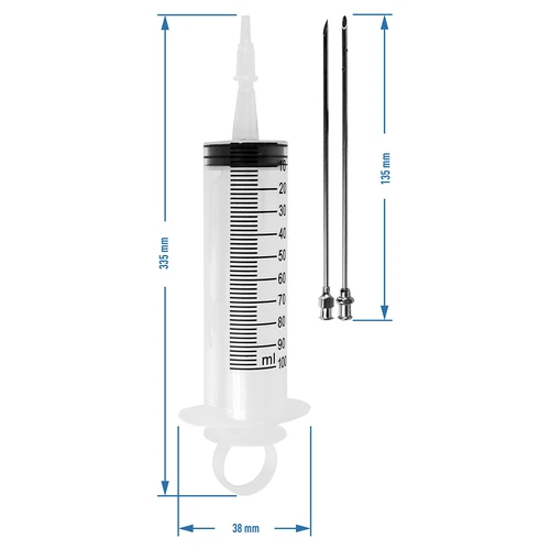 Marinaadisüstal 100 ml + 2 nõela - 10