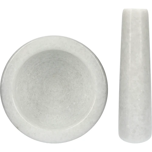 Marmorist köögiuhmer, valge, Ø 10 cm - 5